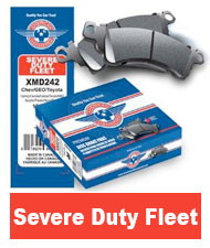 American Hammered Severe Duty Brake Pads